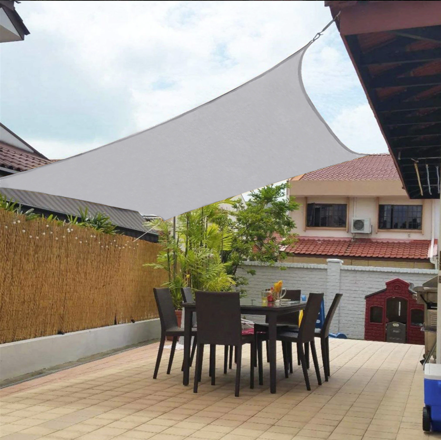 Outdoor Shade Sail Canopy UV Protection Cover
