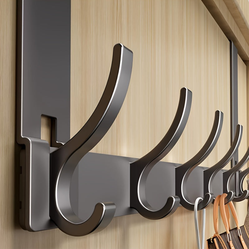 Over Door Coat Rack with Multi Hook Design