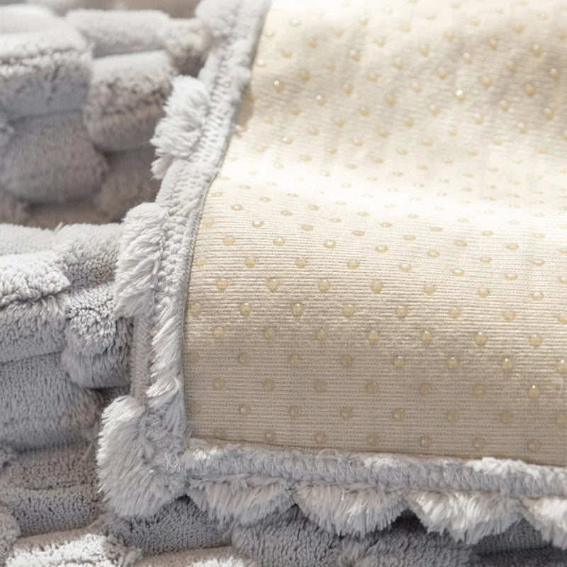 Plush Sofa Cover for Cozy Comfort and Elegant Living
