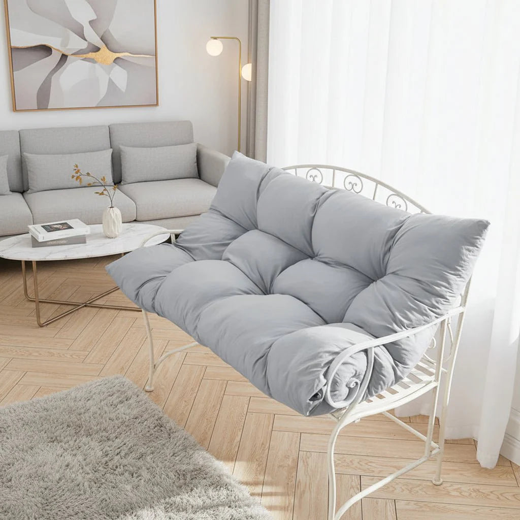 Plush Tufted Bench Cushion for Comfortable Seating