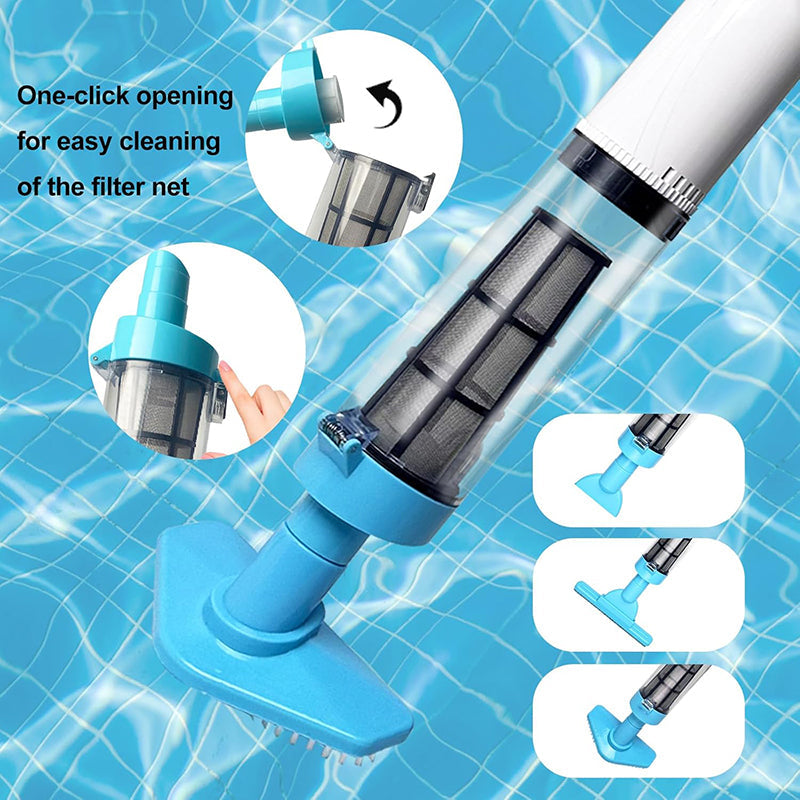 Rechargeable Pool Vacuum Cleaner for Effortless Deep Cleaning