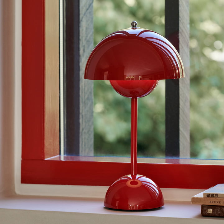 Retro Mushroom Table Lamp with Warm LED Glow