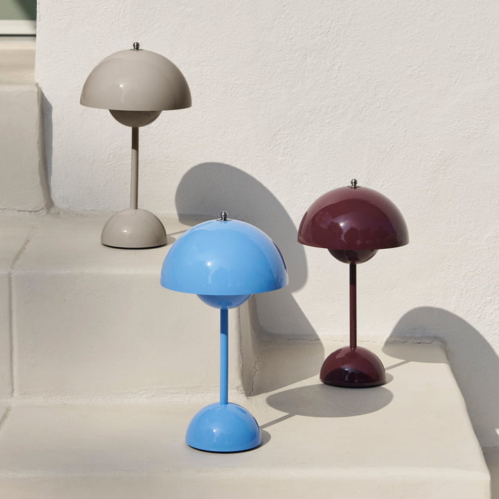 Retro Mushroom Table Lamp with Warm LED Glow