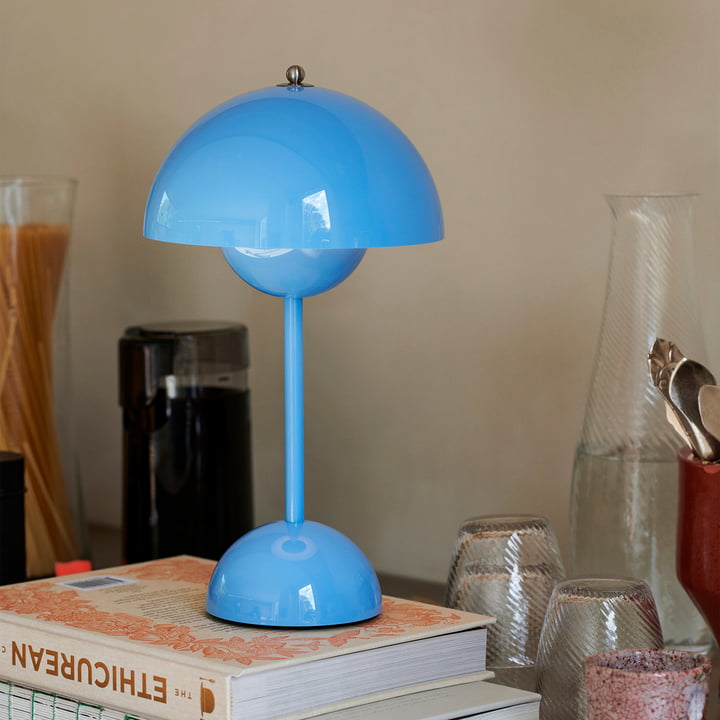 Retro Mushroom Table Lamp with Warm LED Glow