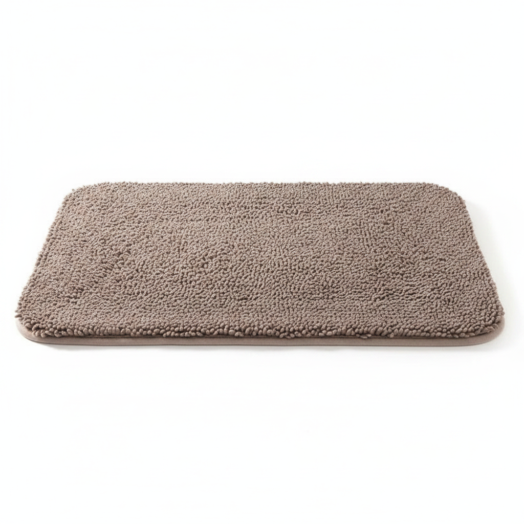 Soft Shower Mats with Thick Absorbent Microfiber