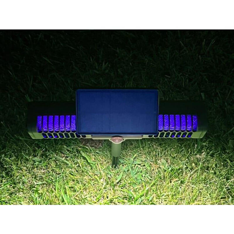 Solar Bug Zapper Light for Outdoor Protection and Illumination