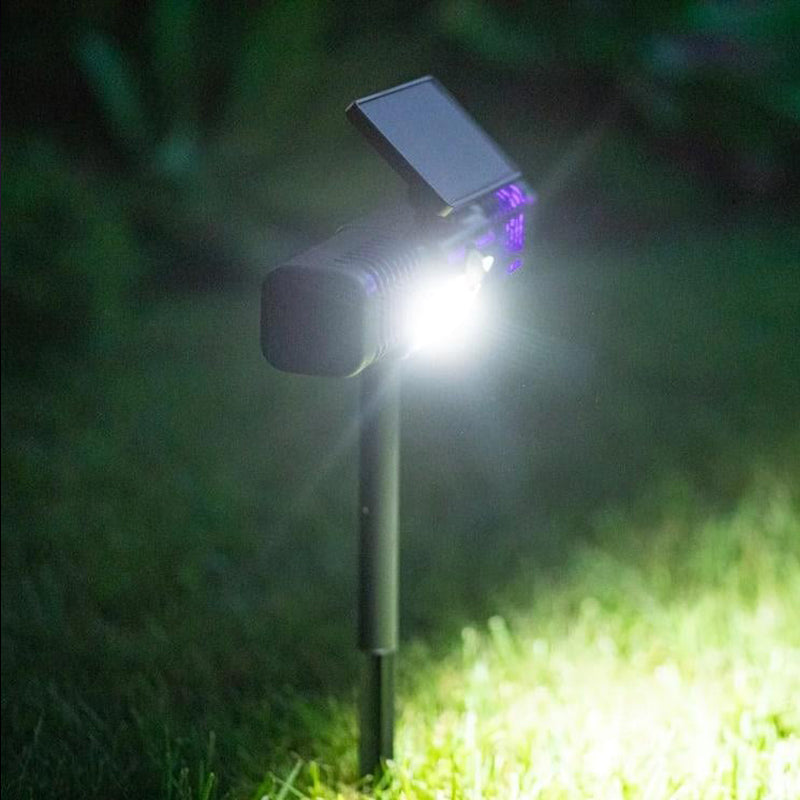 Solar Bug Zapper Light for Outdoor Protection and Illumination