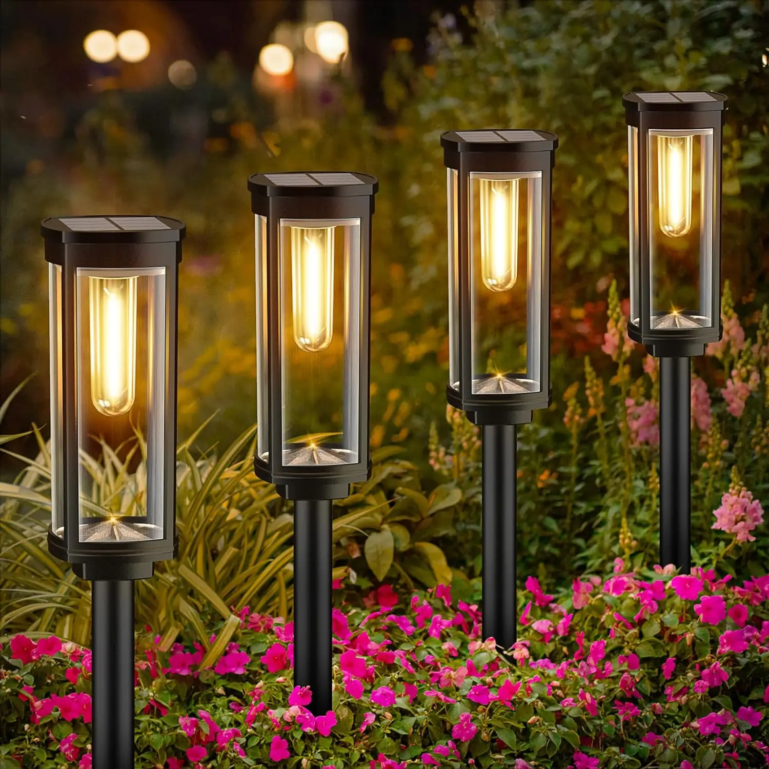 Solar Garden Pathway Lanterns