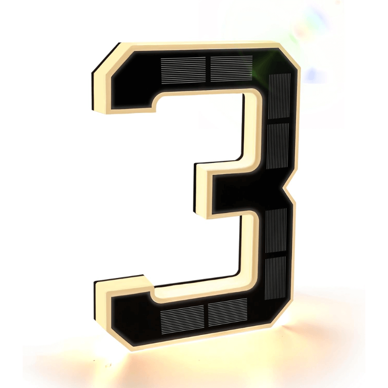 Solar House Number Light for Clear Visibility and Modern Entryways