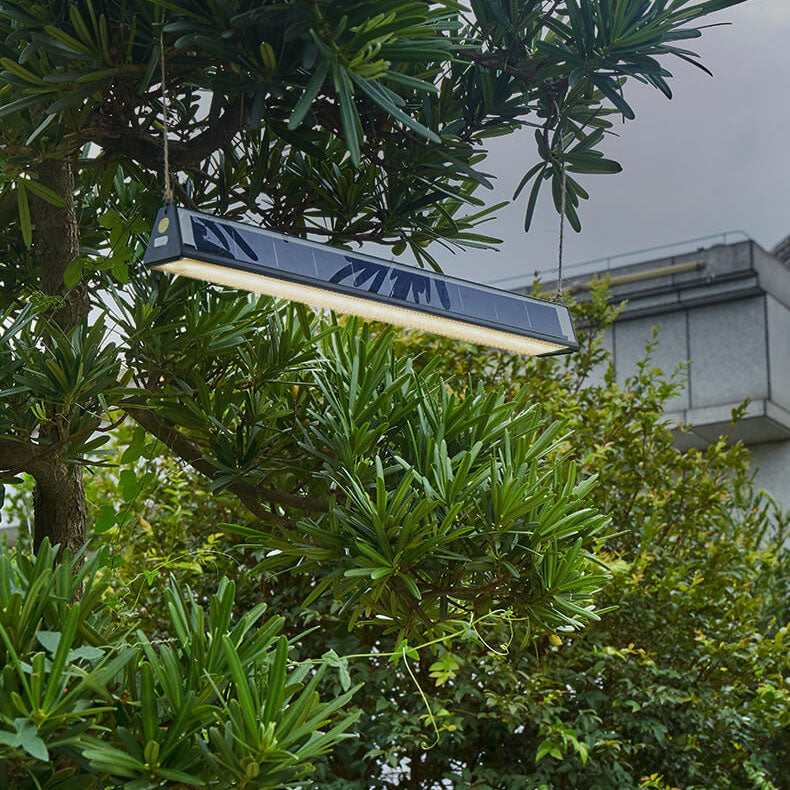 Solar LED Wall Light with Motion Sensor Strip