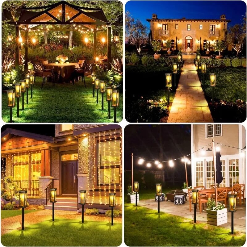 Solar Pathway Light for Elegant Outdoor Illumination and Ambience