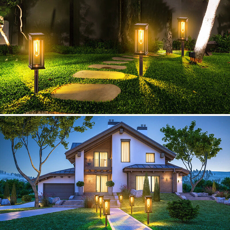 Solar Pathway Light for Elegant Outdoor Illumination and Ambience