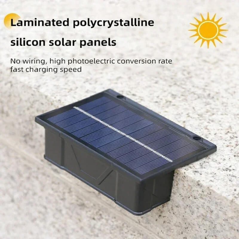 Solar Wall Light for Stylish Outdoor Illumination and Energy Savings