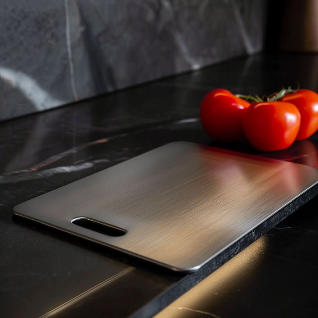Stainless Steel Cutting Board with Non Porous Surface