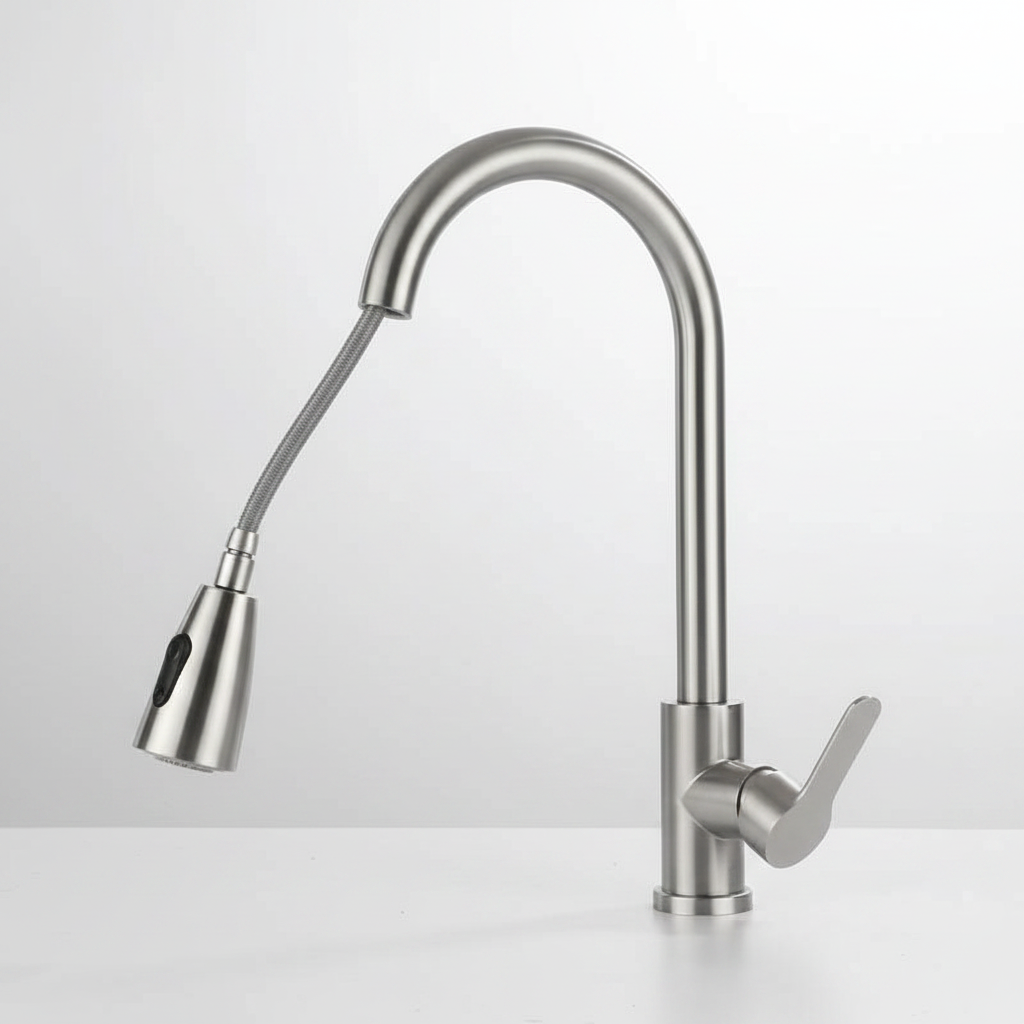 Stainless Steel Kitchen Accessories with Pull Down