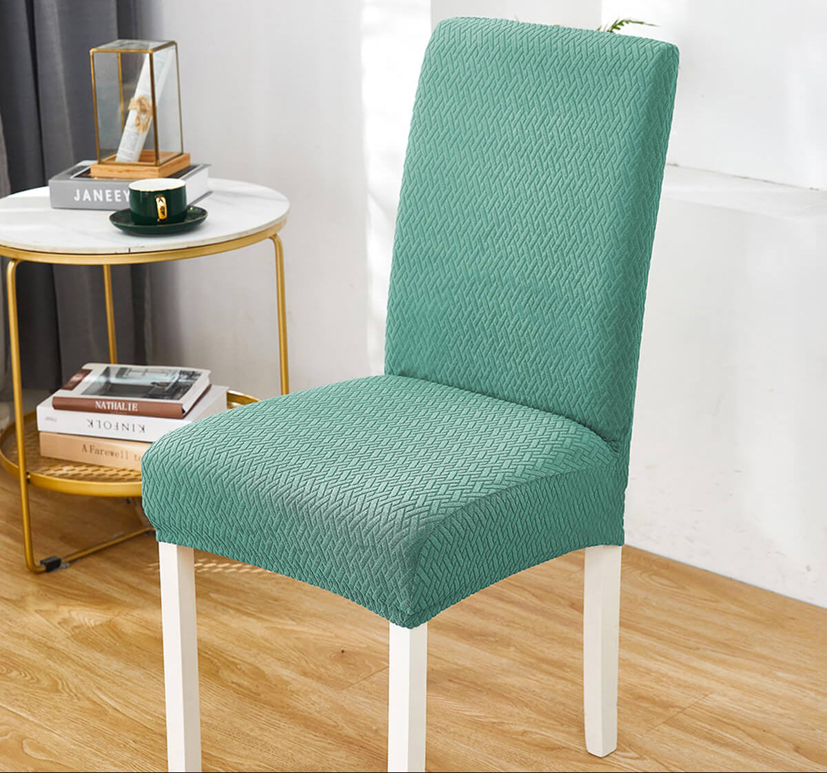 Stretch Chair Covers for Elegant Dining and Everyday Protection
