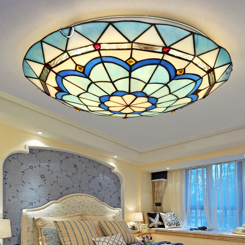 Tiffany lamps Stained Glass Ceiling Lantern