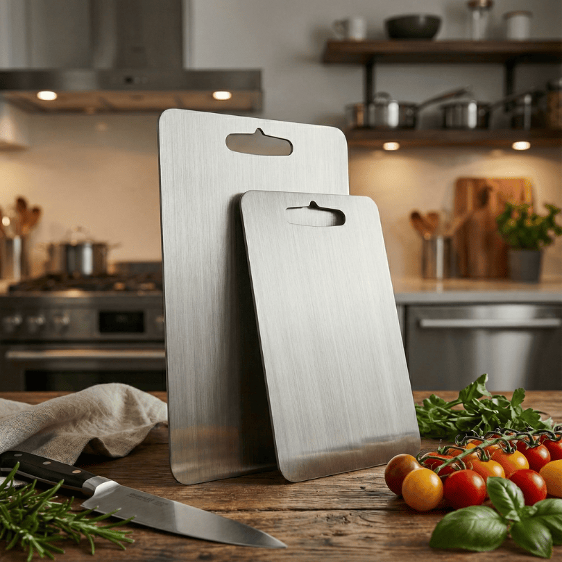 Titanium Cutting Board Durable Hygienic Surface