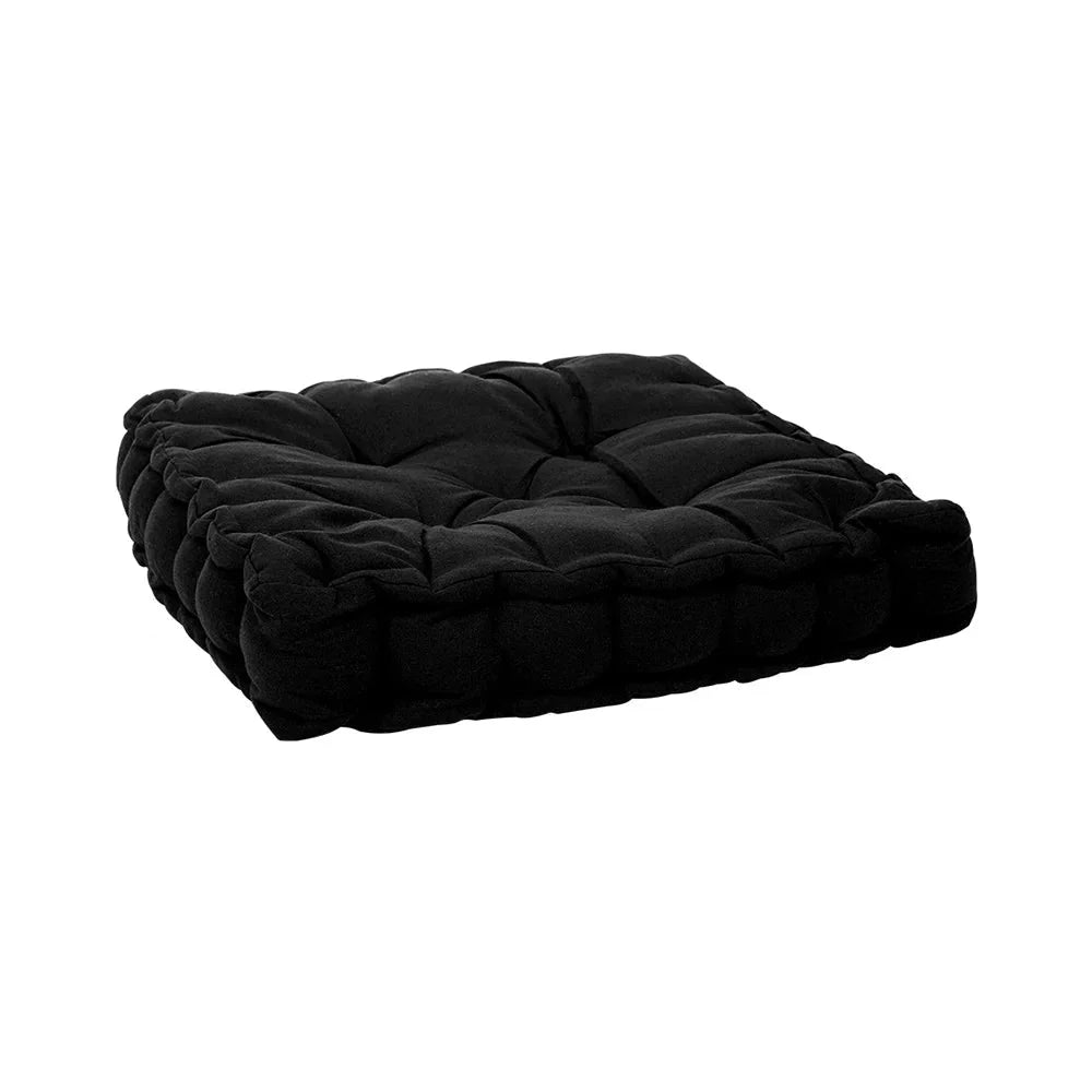 Tufted Square Seat Cushion with Carry Handle