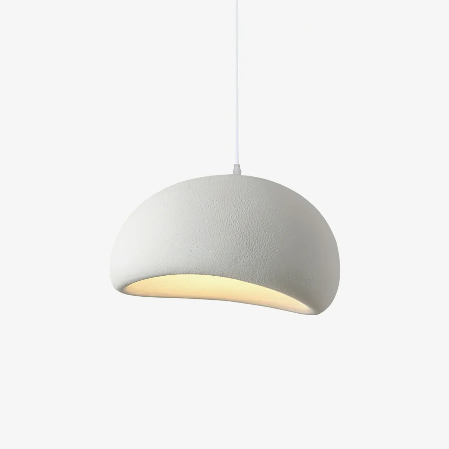 Wabi-Sabi Cloud Pendant Light with Japandi Organic Design