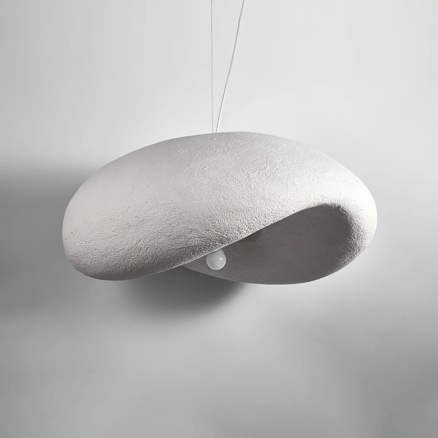 Wabi-Sabi Cloud Pendant Light with Organic Japandi Form