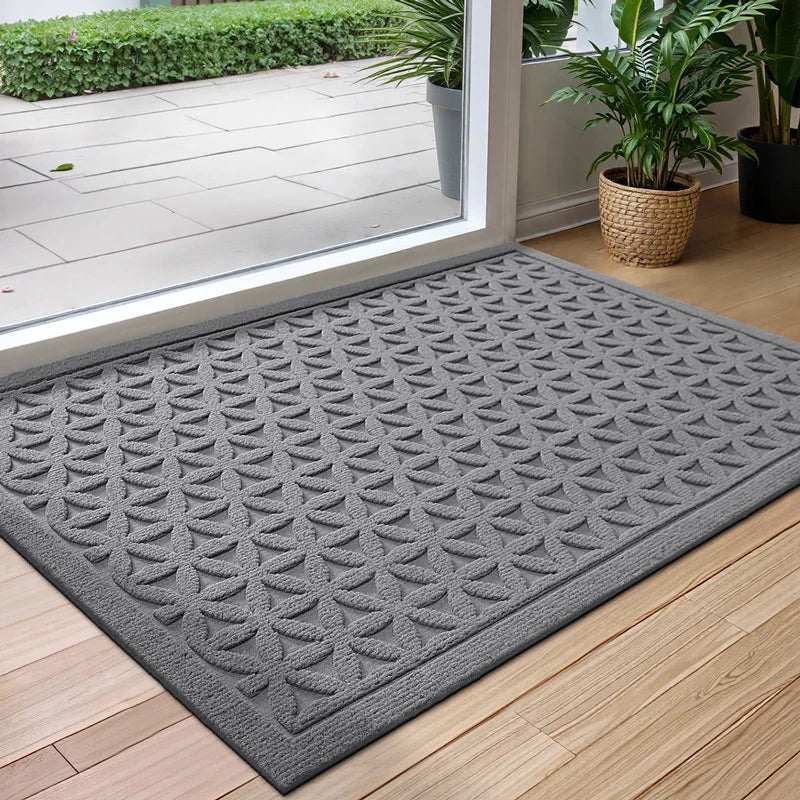 Water-Absorbent Door Mat With Anti-Slip Design