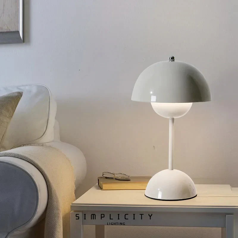 Wireless Modern Table Lamp with Touch Control for Ambient Lighting