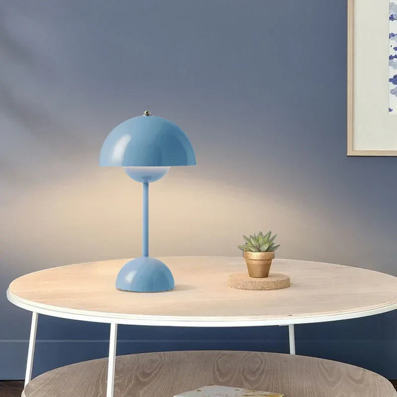 Wireless Modern Table Lamp with Touch Control for Ambient Lighting