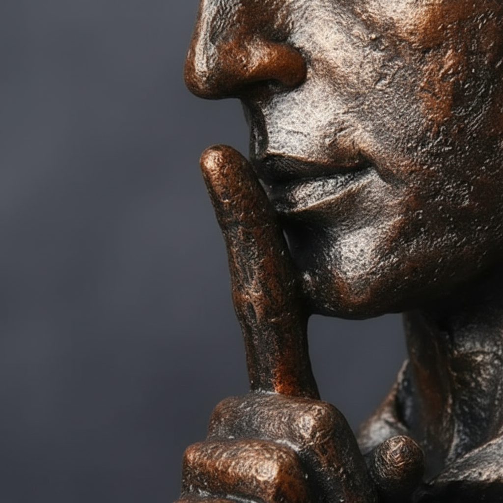 Abstract Face Sculpture for Modern Artistic Interiors