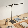 Adjustable Desk Lamp with Gooseneck and Dimmer