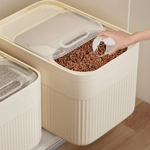 Airtight Pet Food Storage Container for Freshness & Organization