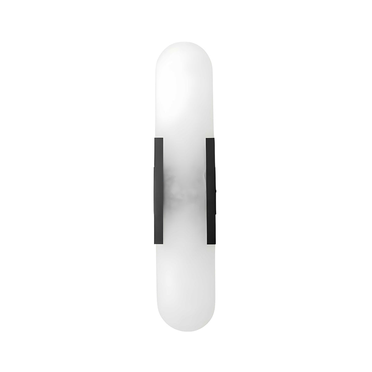 Alabaster Wall Light with Modern Vertical Design