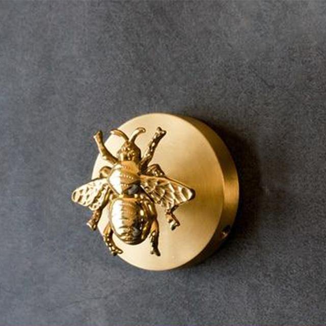 Brass Bird Wall Hook with Decorative Design