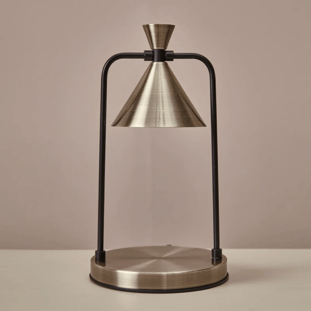 Copper Candle Warmer Lamp with Dimmer Light