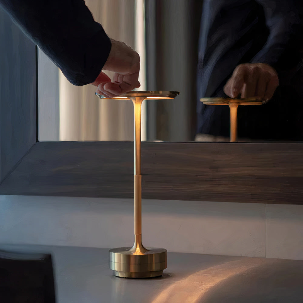 Cordless Table Lamp with Touch Dimming Light