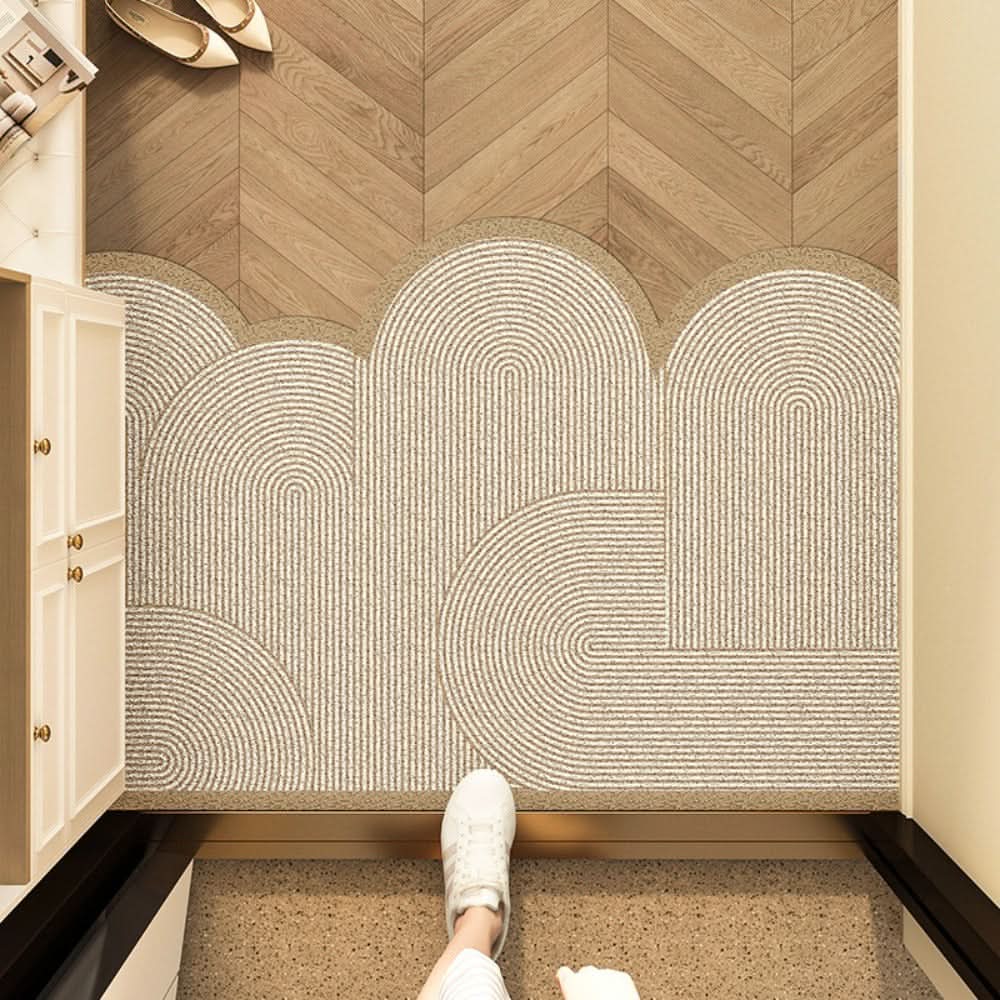 Decorative Door Mat With Non-Slip Backing