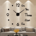 Depth Aura 3D Acrylic Wall Clock