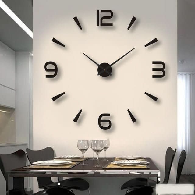 Depth Aura 3D Acrylic Wall Clock