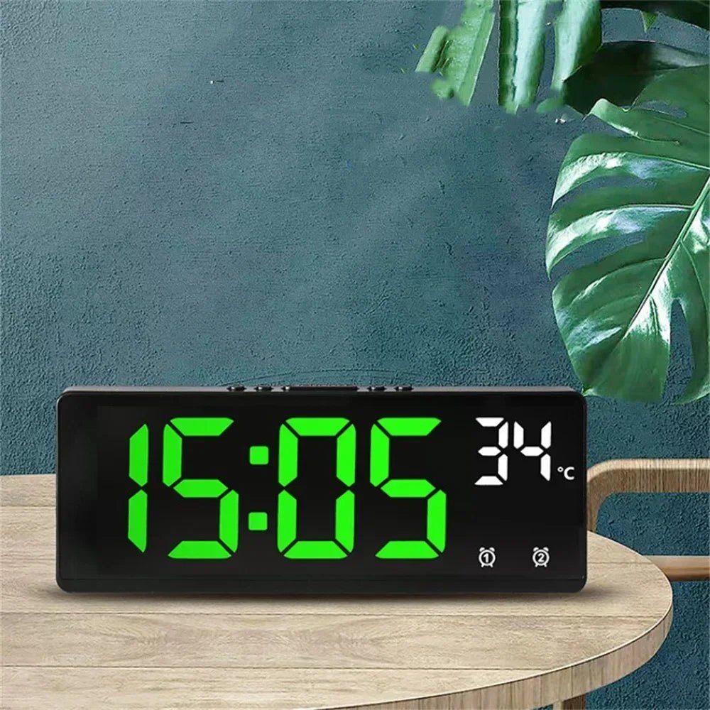 Digital Alarm Clock with LED Display and Voice Control