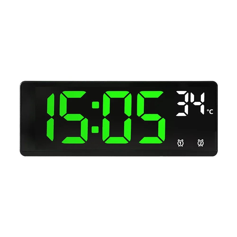 Digital Alarm Clock with LED Display and Voice Control