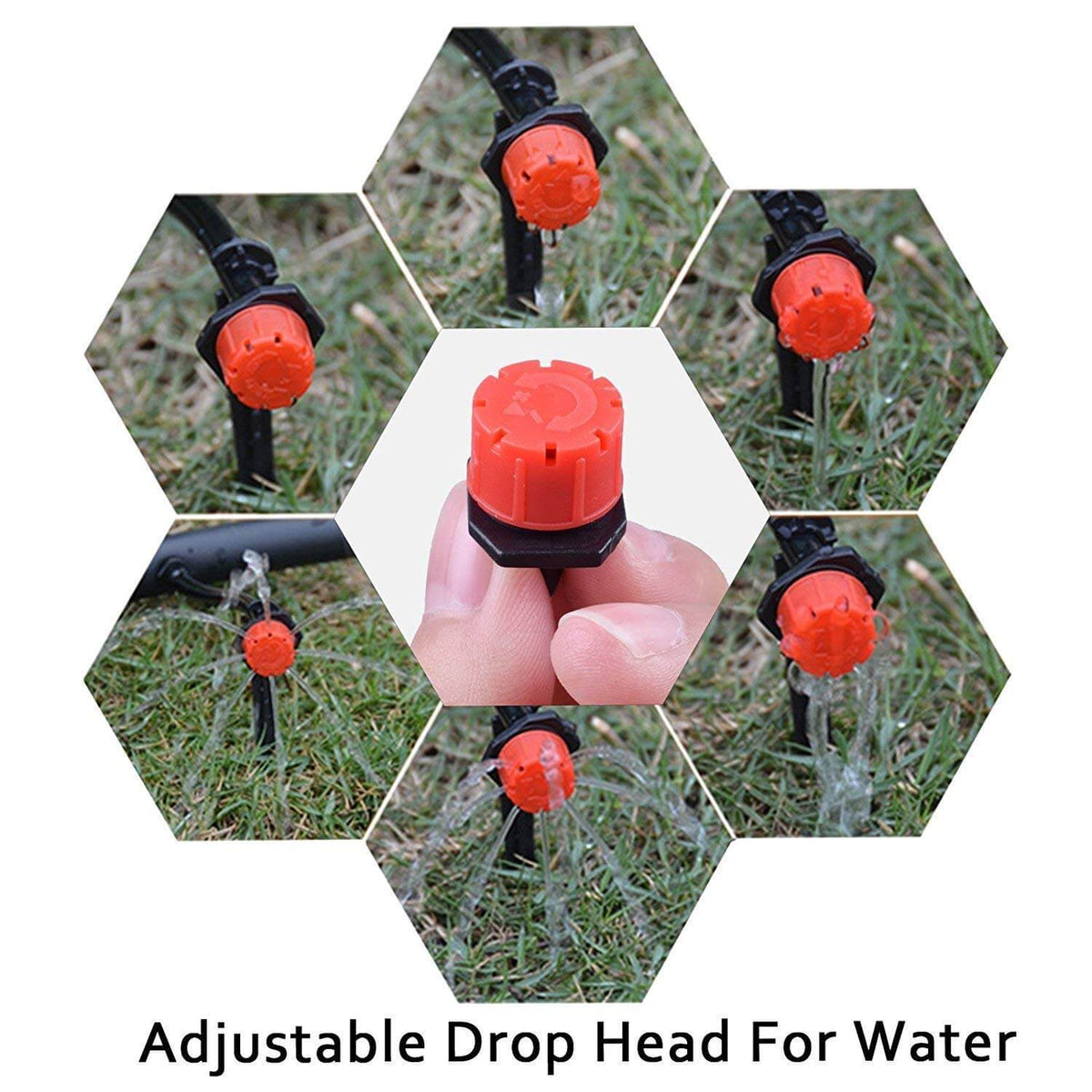 Drip Irrigation Kit for Efficient Watering and Garden Cooling