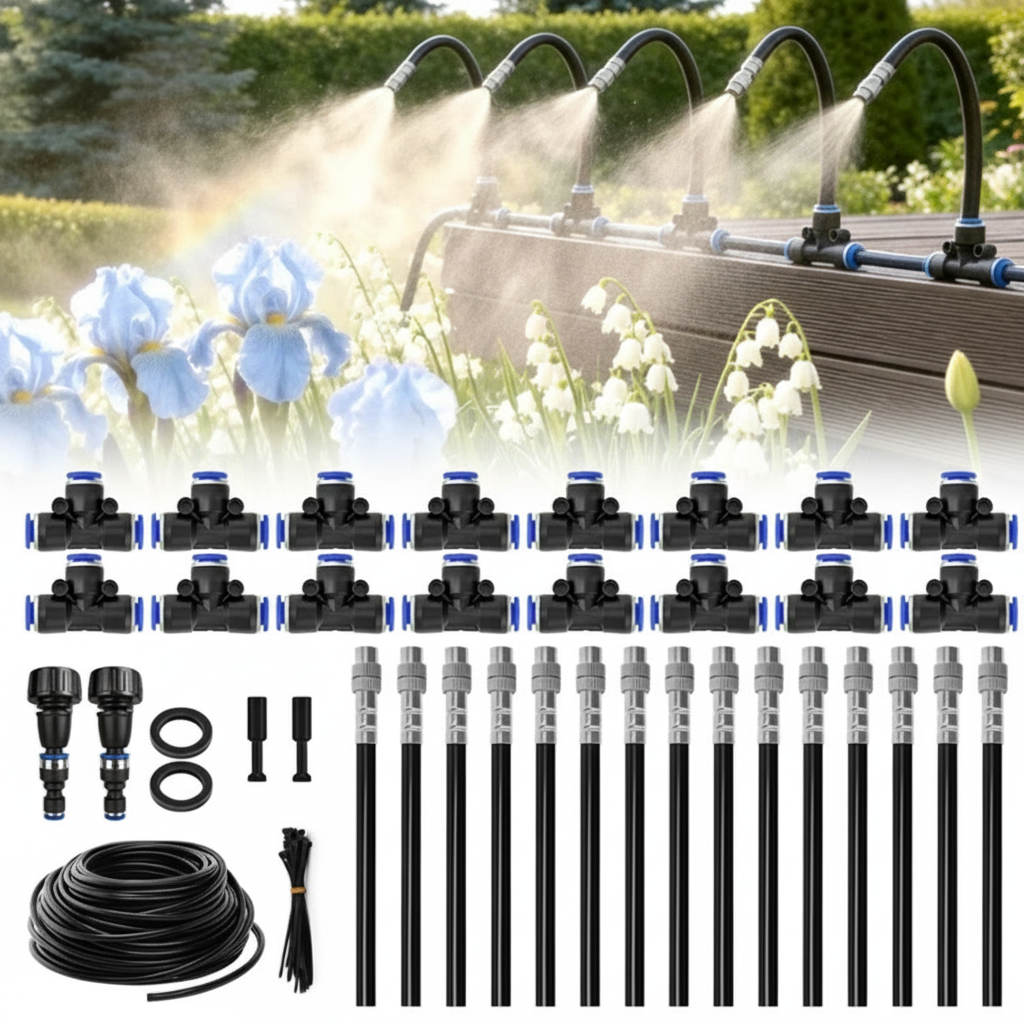 Drip Irrigation Kit for Efficient and Hassle-Free Watering