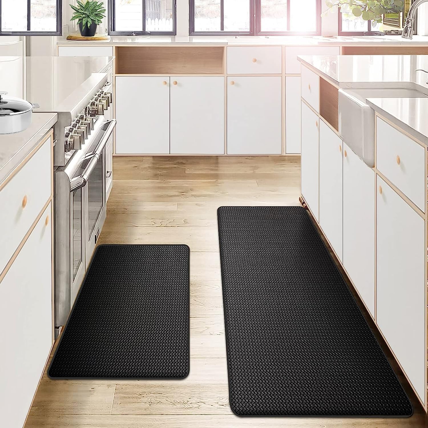 Ergonomic Anti-Fatigue Kitchen Mats for Comfort & Support