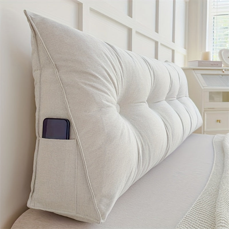 Ergonomic Triangle Backrest Cushion for Bed & Sofa