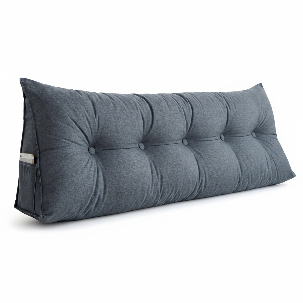 Ergonomic Triangle Backrest Cushion for Bed & Sofa