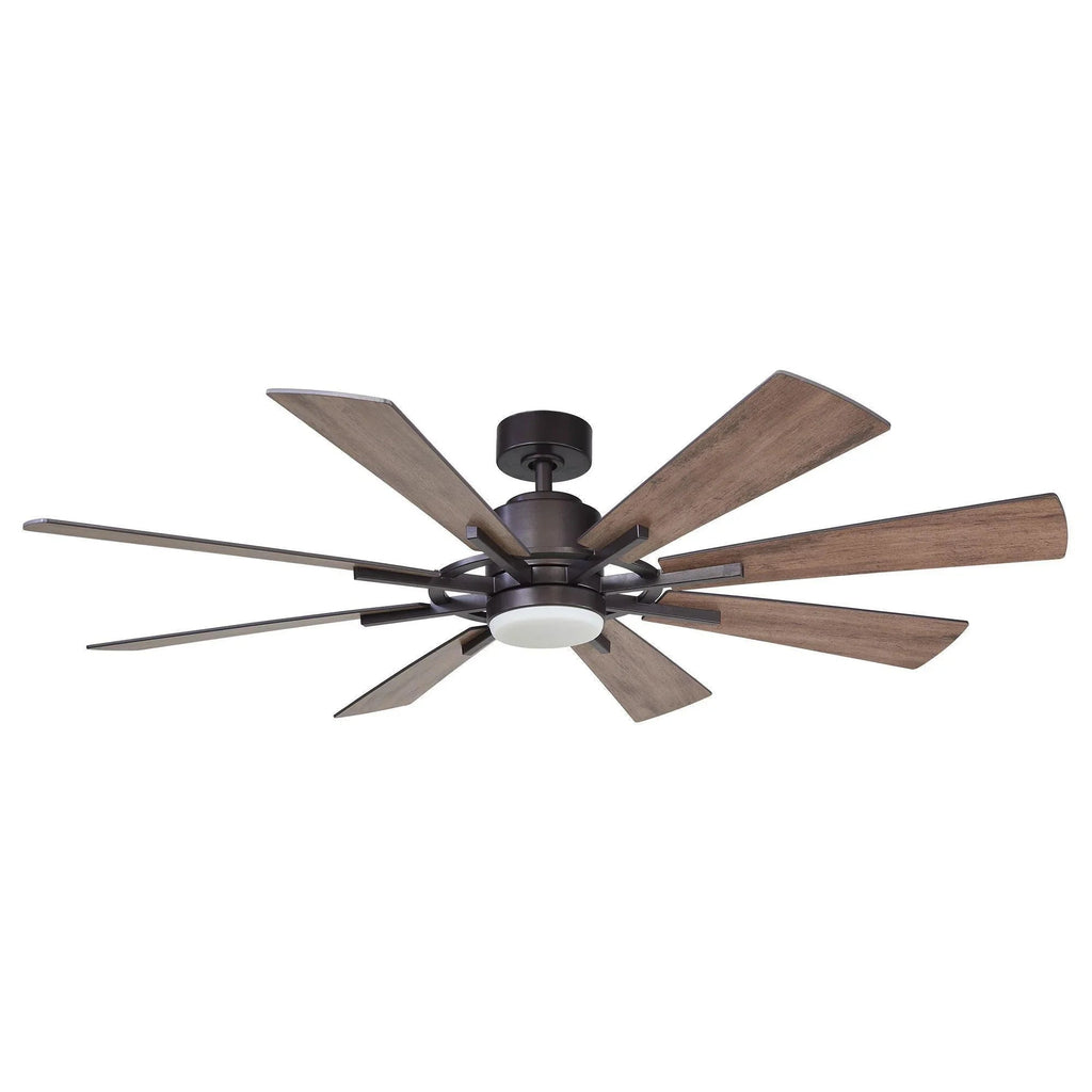 Farmhouse Ceiling Fan with 8 Wood Blades