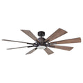Farmhouse Ceiling Fan with 8 Wood Blades
