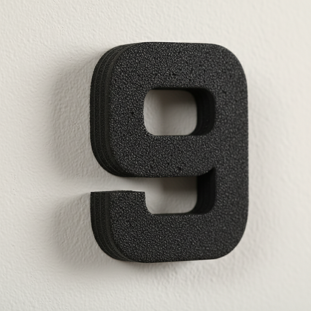 Frameless Wall Clock for Modern Minimalist Interiors