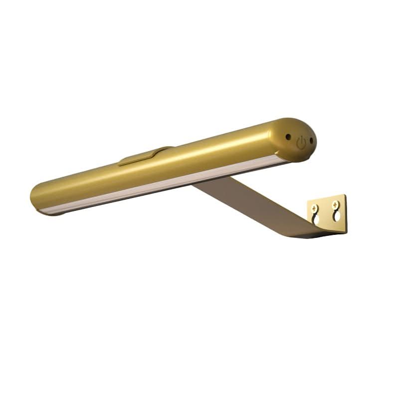 Gold LED Wall Lamp with Slim Picture Design