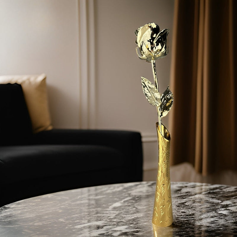 Gold Plated Rose for Timeless Elegant Gifting